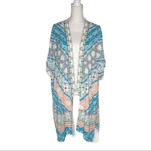UMGEE Floral Kimono M NWT